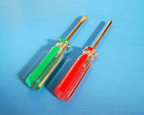 螺絲起子 彩條2支組 (吊卡裝)