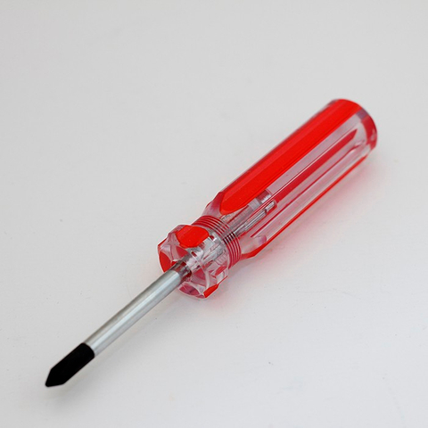 彩條柄十字起子(黑頭)